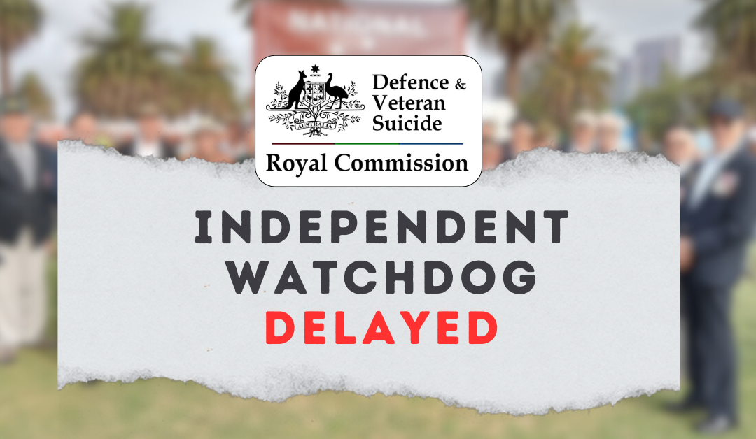 Government watchdog delayed